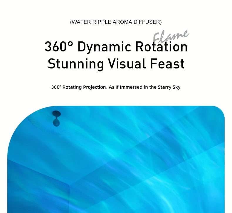 Projection Flame Air Diffuser Humidifier