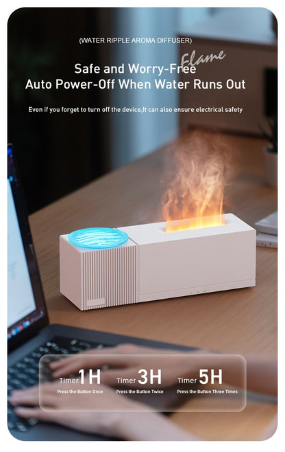 Projection Flame Air Diffuser Humidifier