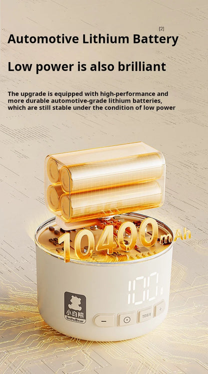 Baby Water Cup 500ml Rechargeable Heating Insulation Boiling Milk&Water