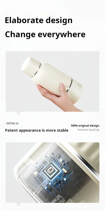 Baby Water Cup 500ml Rechargeable Heating Insulation Boiling Milk&Water