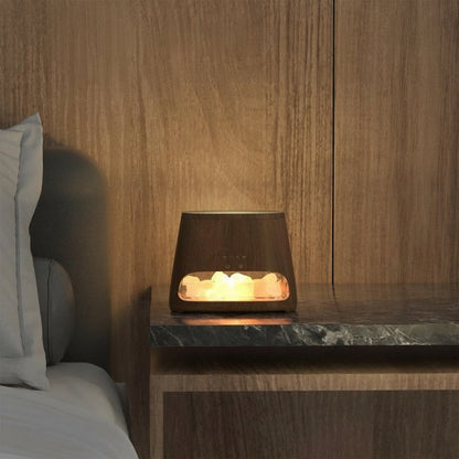 Himalayan Salt Lamp Diffuser & Cool Mist Humidifier with Soundwave technology