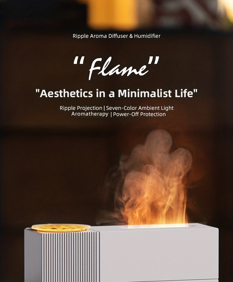 Projection Flame Air Diffuser Humidifier