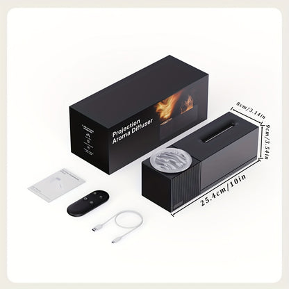 Projection Flame Air Diffuser Humidifier